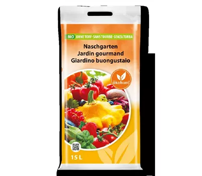 Ökohum Bio Naschgarten ohne Torf 15l Ökohum Bio Naschgarten ohne Torf 15l