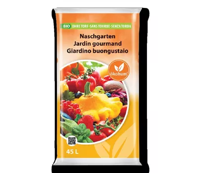 Ökohum Bio Naschgarten ohne Torf 45l Ökohum Bio Naschgarten ohne Torf 45l