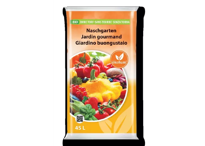 Ökohum Bio Naschgarten ohne Torf 45l Ökohum Bio Naschgarten ohne Torf 45l
